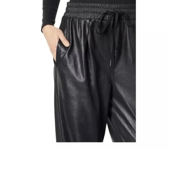 n:Philanthropy Revolve Faux Vegan Leather Joggers Women’s S NWT - Picture 2 of 14